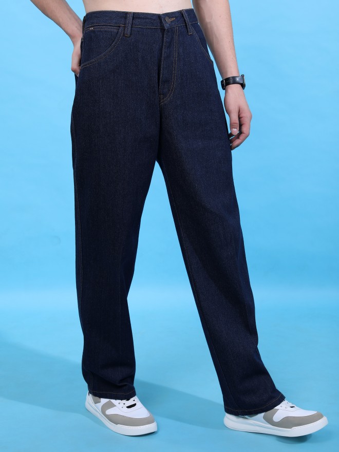 Buy Highlander Indigo Relaxed Fit Jeans for Men Online at Rs.669 - Ketch