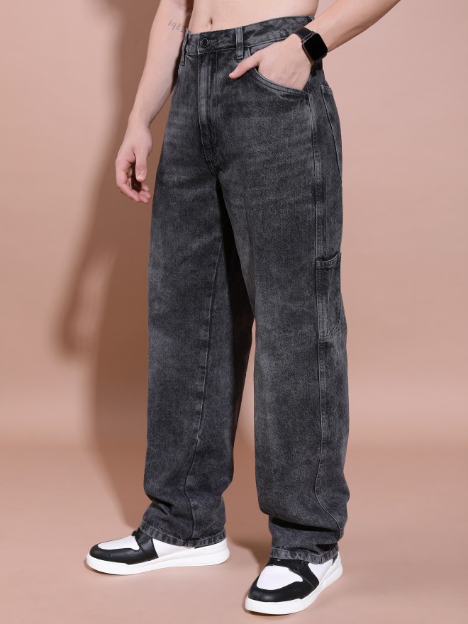 Buy Highlander Grey Relaxed Fit Jeans for Men Online at Rs.769 - Ketch