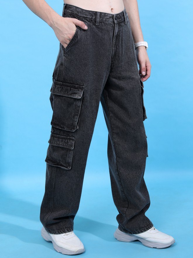 Buy Highlander Dark Grey Relaxed Fit Jeans for Men Online at Rs.789 - Ketch