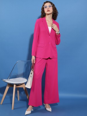 Women Blazer With Trousers Co-Ords