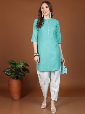 Women Tunic With Trousers Co-Ords