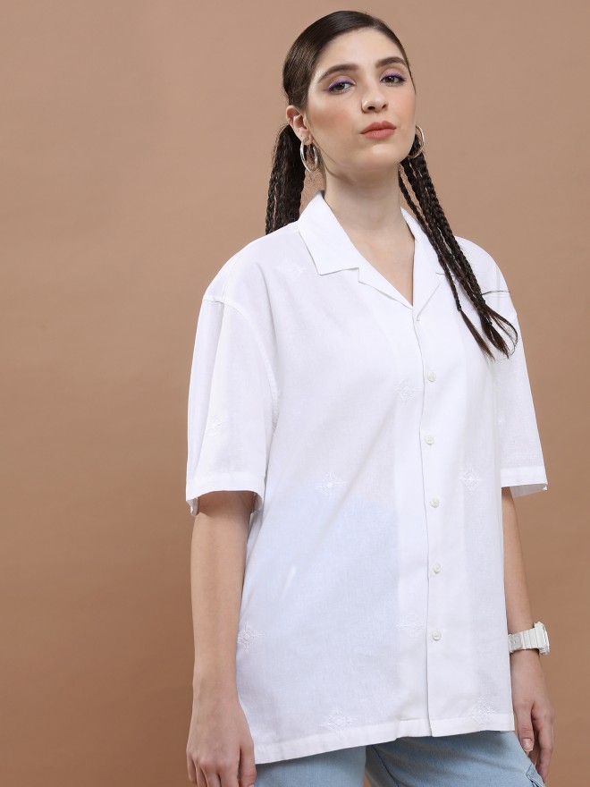 Unisex Oversized Fit Casual Shirt