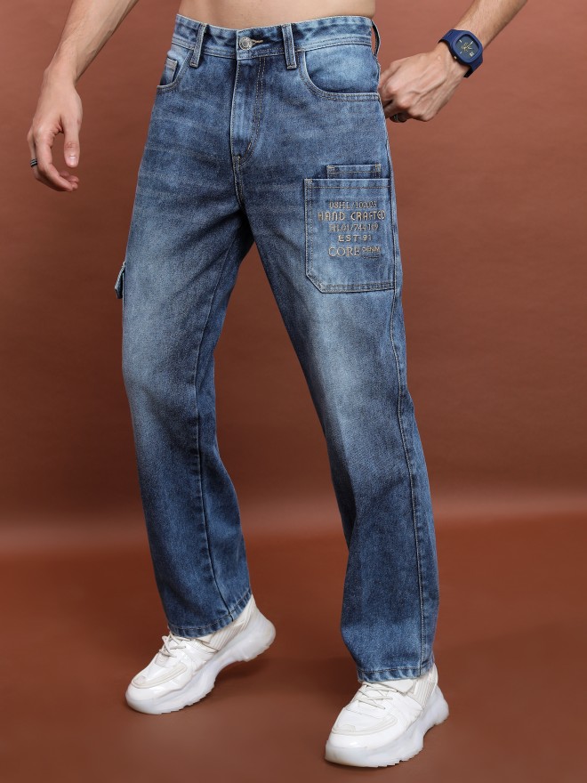 Buy Highlander Blue Relax Cargo Jeans For Men Online At Rs 839 Ketch