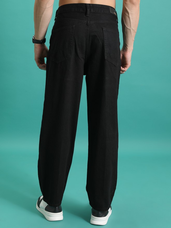 Buy Highlander Black Relaxed Fit Jeans for Men Online at Rs.638 - Ketch