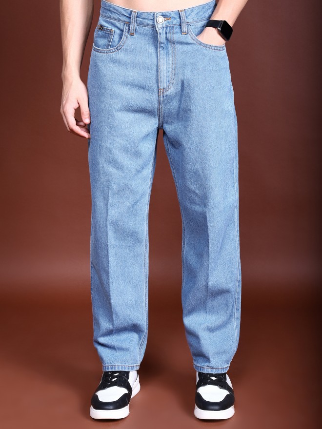 Buy Highlander Light Blue Relaxed Fit Jeans for Men Online at Rs.620 ...