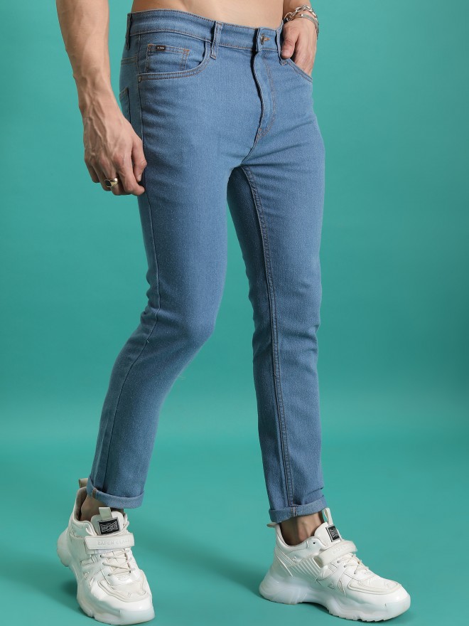 Buy Highlander Indigo Slim Fit Stretchable Jeans for Men Online at Rs.551 -  Ketch