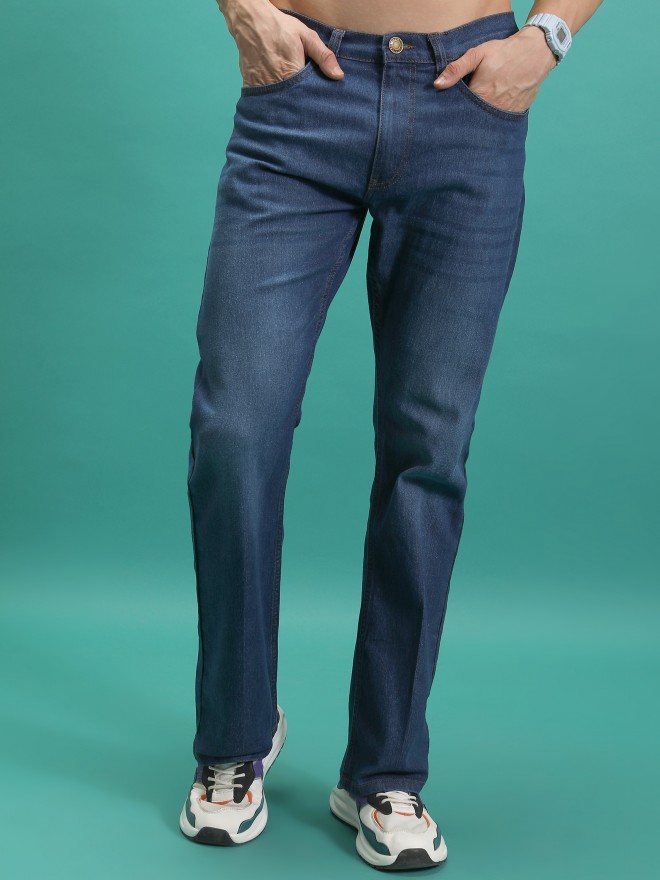 Buy Highlander Green Relax Baggy Jeans for Men Online at Rs.753 - Ketch