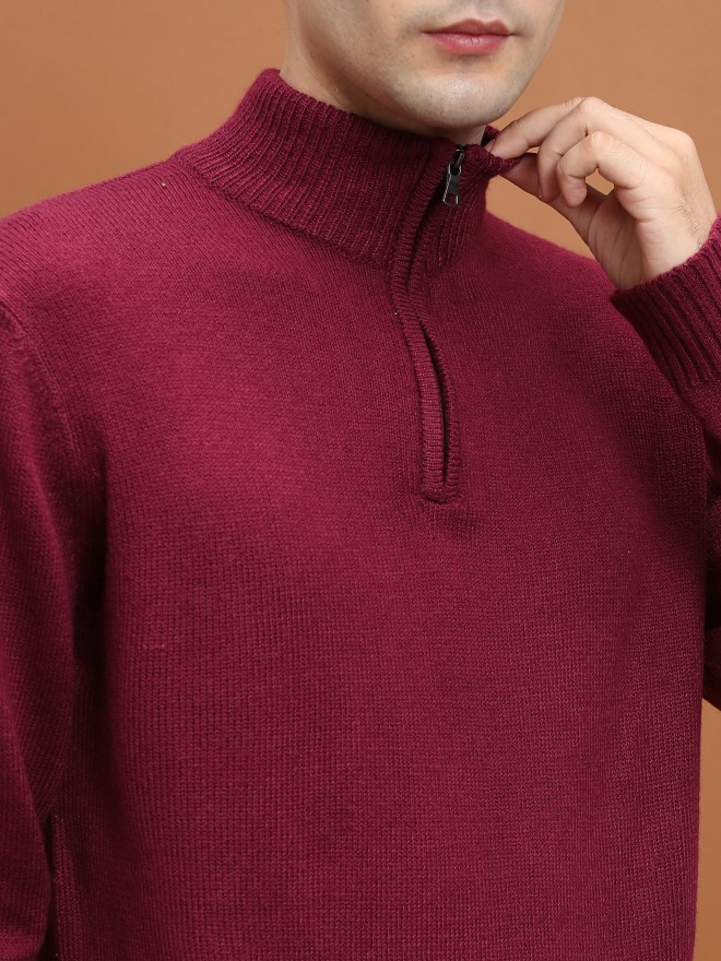 Buy Highlander Black Turtle Neck Sweater for Men Online at Rs.640