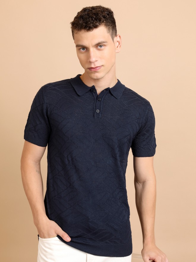 Men's sweater online half sleeve best sale