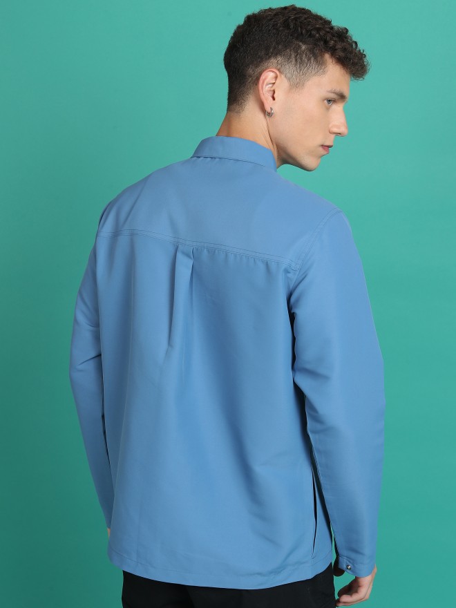 Buy Ketch Blue Open Front Jacket for Men Online at Rs.654 - Ketch