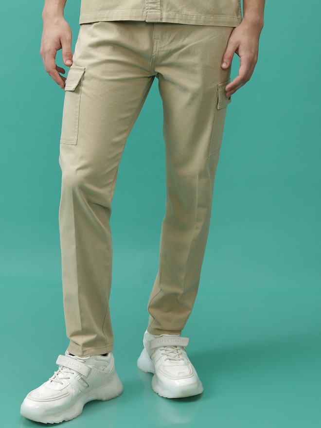ASOS DESIGN skinny cargo pants in khaki | ASOS