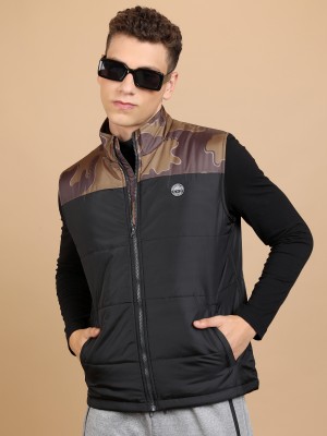 Solid Puffer  Jackets 
