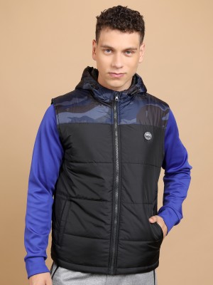 Solid Puffer  Jackets 