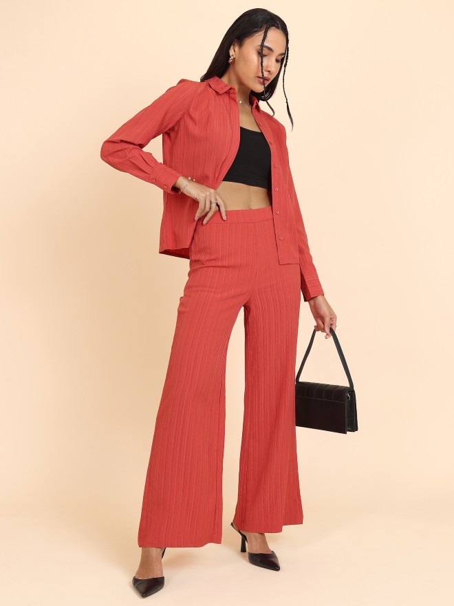 Buy Red Trousers & Pants for Women by Ketch Online