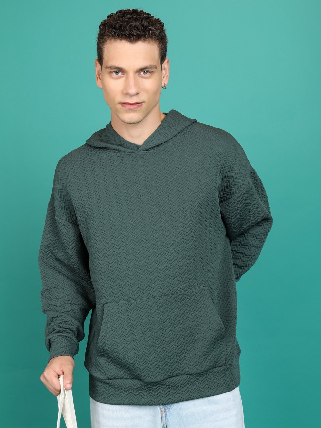 Buy Highlander Green Hood Sweatshirts for Men Online at Rs.542 - Ketch