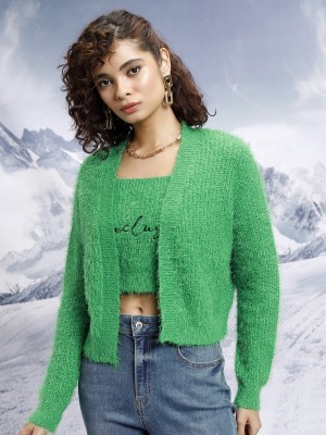 Women Sweater With Top Co-Ords