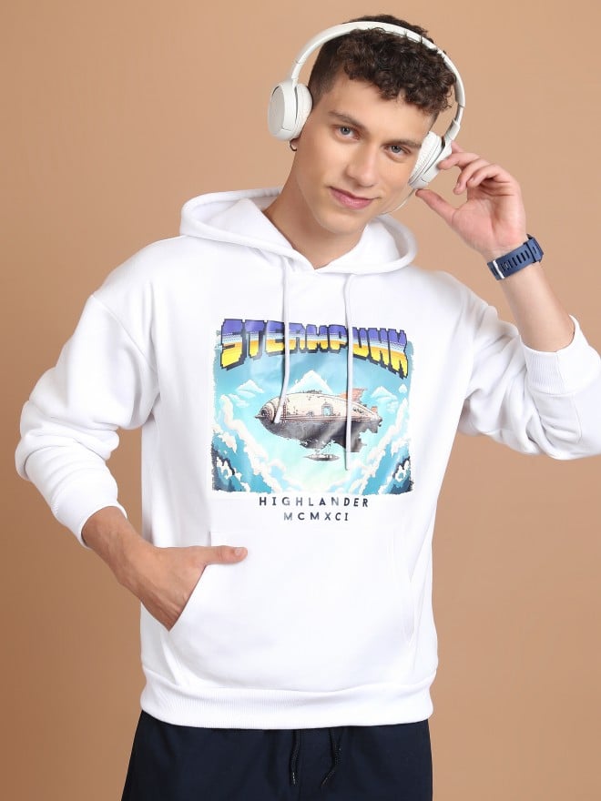 Buy white clearance hoodie