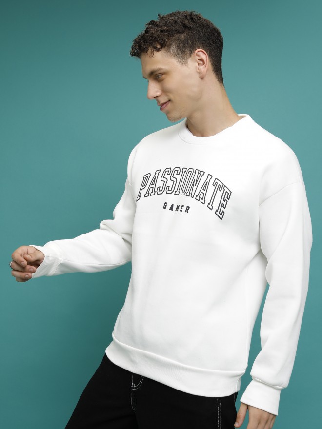 Buy Highlander White Printed Sweatshirt for Men Online at Rs.401 - Ketch