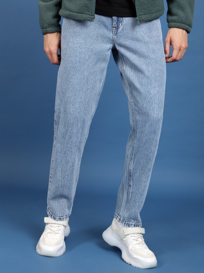 Buy Highlander Light Blue Relaxed Fit Jeans for Men Online at Rs