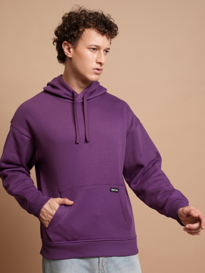 Purple Brand Fleece Pullover Hoodie