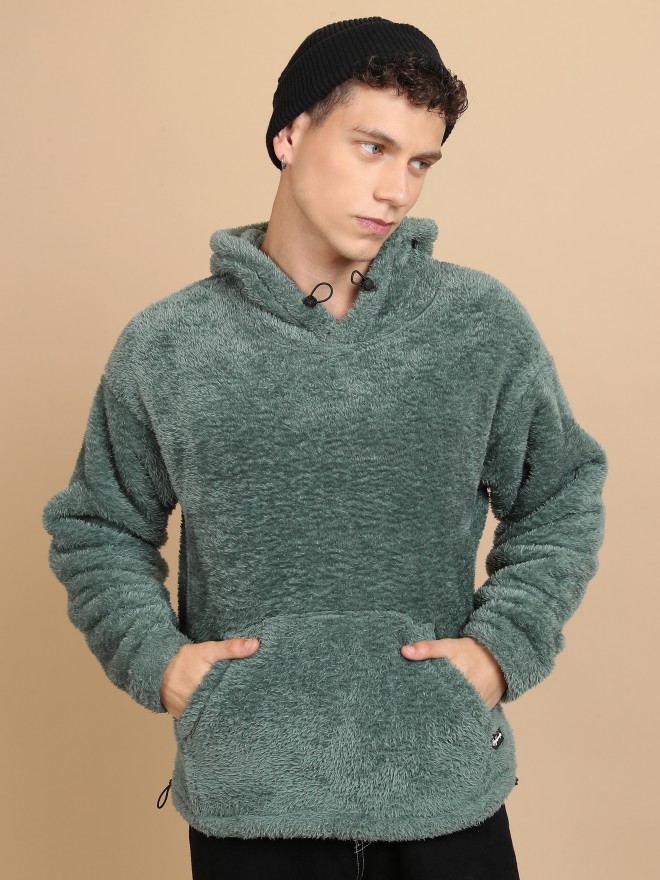 Buy Highlander Green Solid Sweatshirt for Men Online at Rs.639 - Ketch