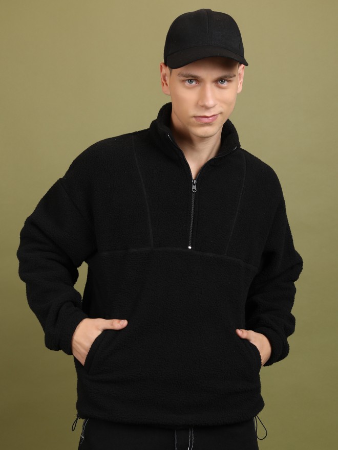 Buy Highlander Black High Neck Sweatshirts for Men Online at Rs.689 - Ketch