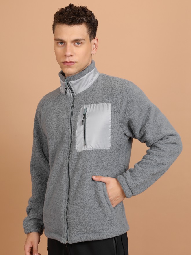 Buy Highlander Grey High Neck Sweatshirt for Men Online at Rs.701 - Ketch