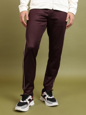 Men Straight Fit Casual Trousers Joggers 