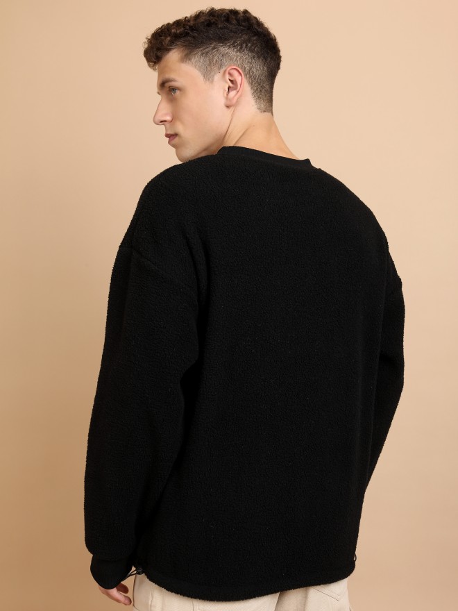 Buy Highlander Black Round Neck Sweatshirt for Men Online at Rs.659 - Ketch
