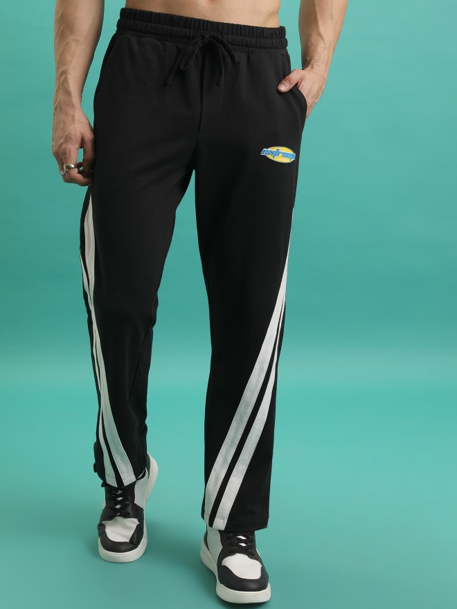 Buy Highlander Navy Blue Slim Fit Track Pants for Men Online at Rs.440 -  Ketch