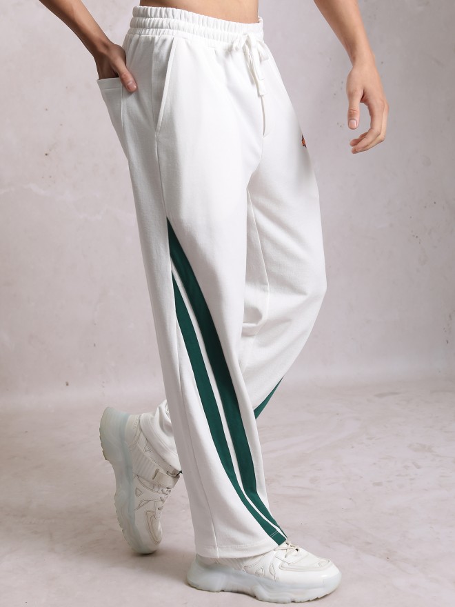 Premium Side Stripe Zip Pocket Track Pants (Royal Blue-White) | Side  stripe, Pant trends, Track pants