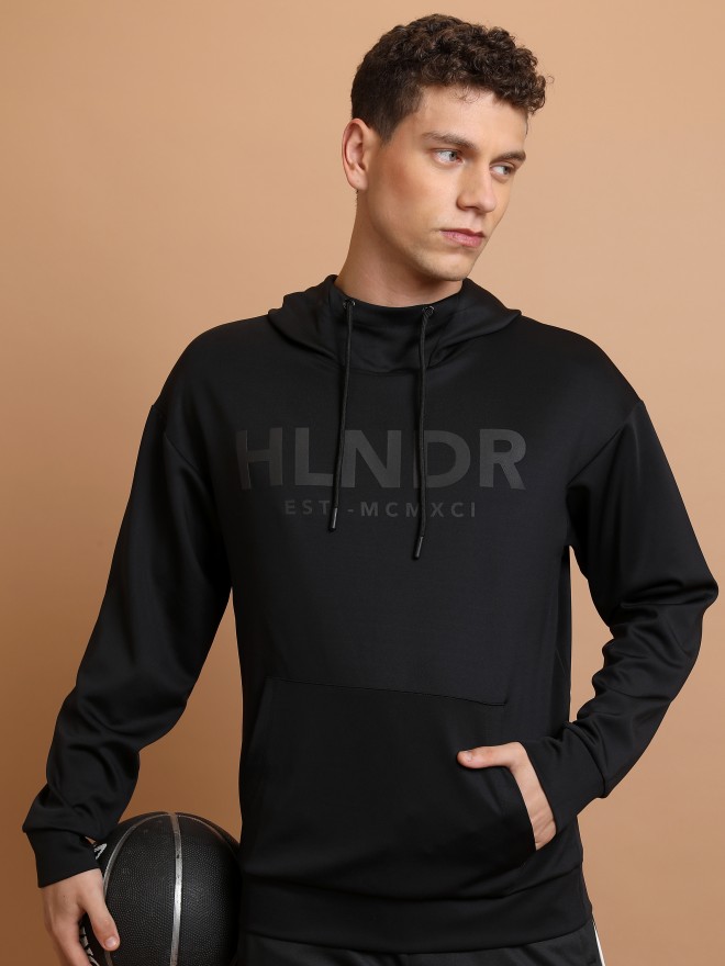 Buy Highlander Black Hoodie Sweatshirt for Men Online at Rs.674 - Ketch