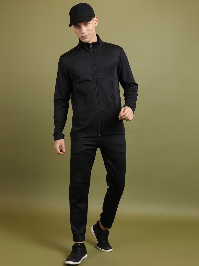 Buy Highlander Black Sweatshirt With Trouser Co-Ords for Men Online at ...