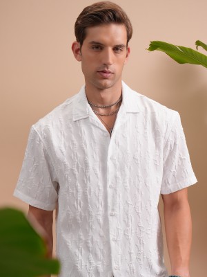 Men Oversized Fit Casual Shirts 