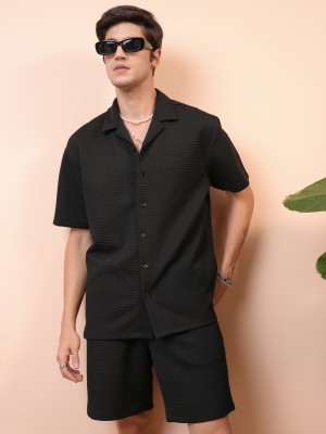 Men Shirt With Shorts Co-Ords