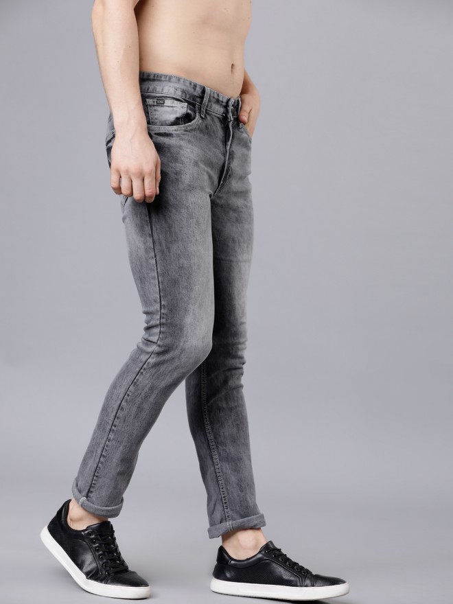 grey slim fit jeans