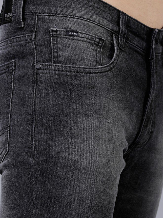 Buy Highlander Black Slim Fit Jeans for Men Online at Best Price - Ketch