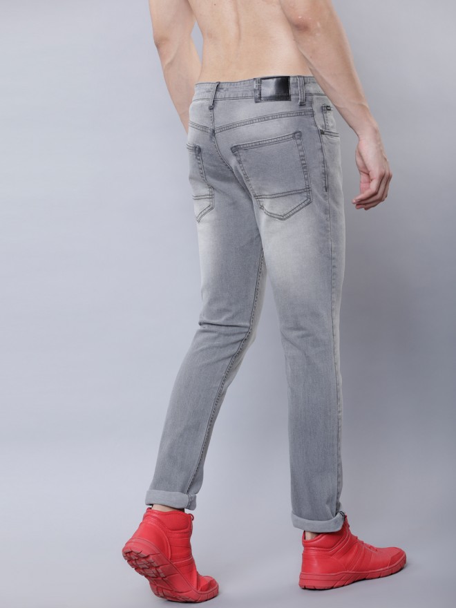 mens grey slim fit jeans