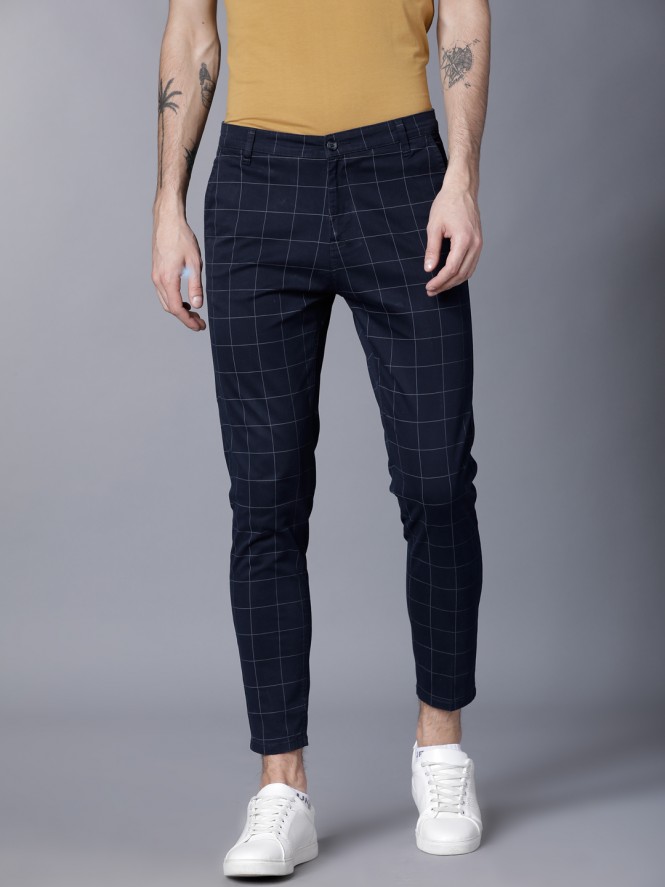 Helm Slim Fit Cropped Tapered Trousers Black | ALLSAINTS-anthinhphatland.vn