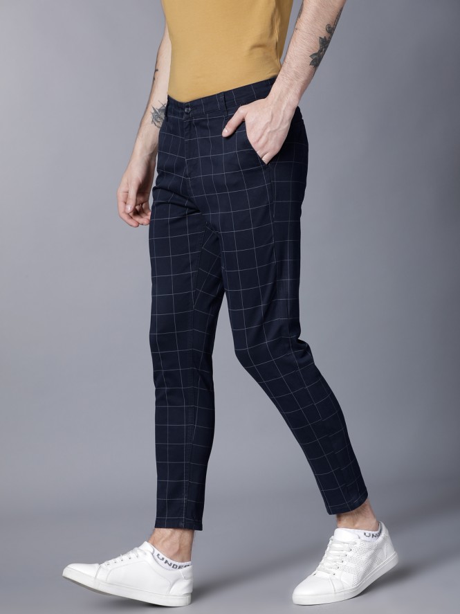 Buy Indian Terrain Men's Slim Fit Casual Trousers (ITMTR00409_Black_30) at  Amazon.in