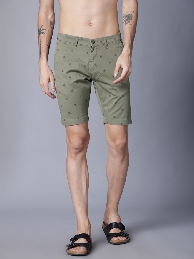 Buy Highlander Boa Printed Slim Fit Chino Shorts for Men Online at Rs ...
