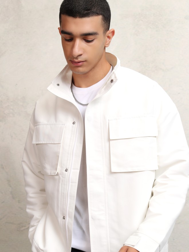 Buy Ketch White Solid Tailored Jacket for Men Online at Rs.1179 - Ketch