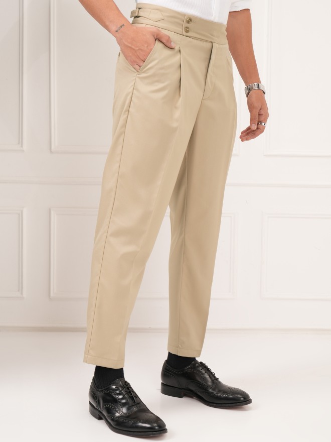 Tapered fit orders formal pants